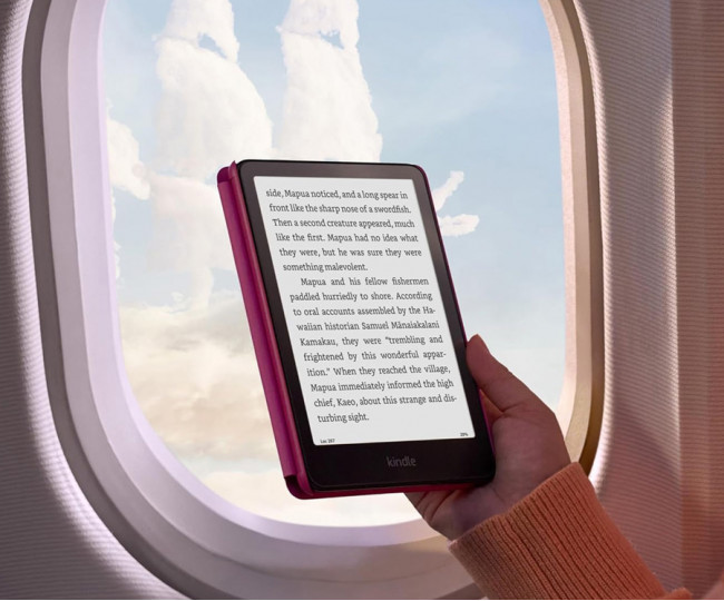 Електронна книга з підсвічуванням Amazon Kindle Paperwhite 12th Gen. 2024 16Gb Raspberry